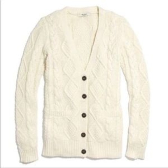 Madewell Sweaters - Madewell Diamond Stitch Cardigan